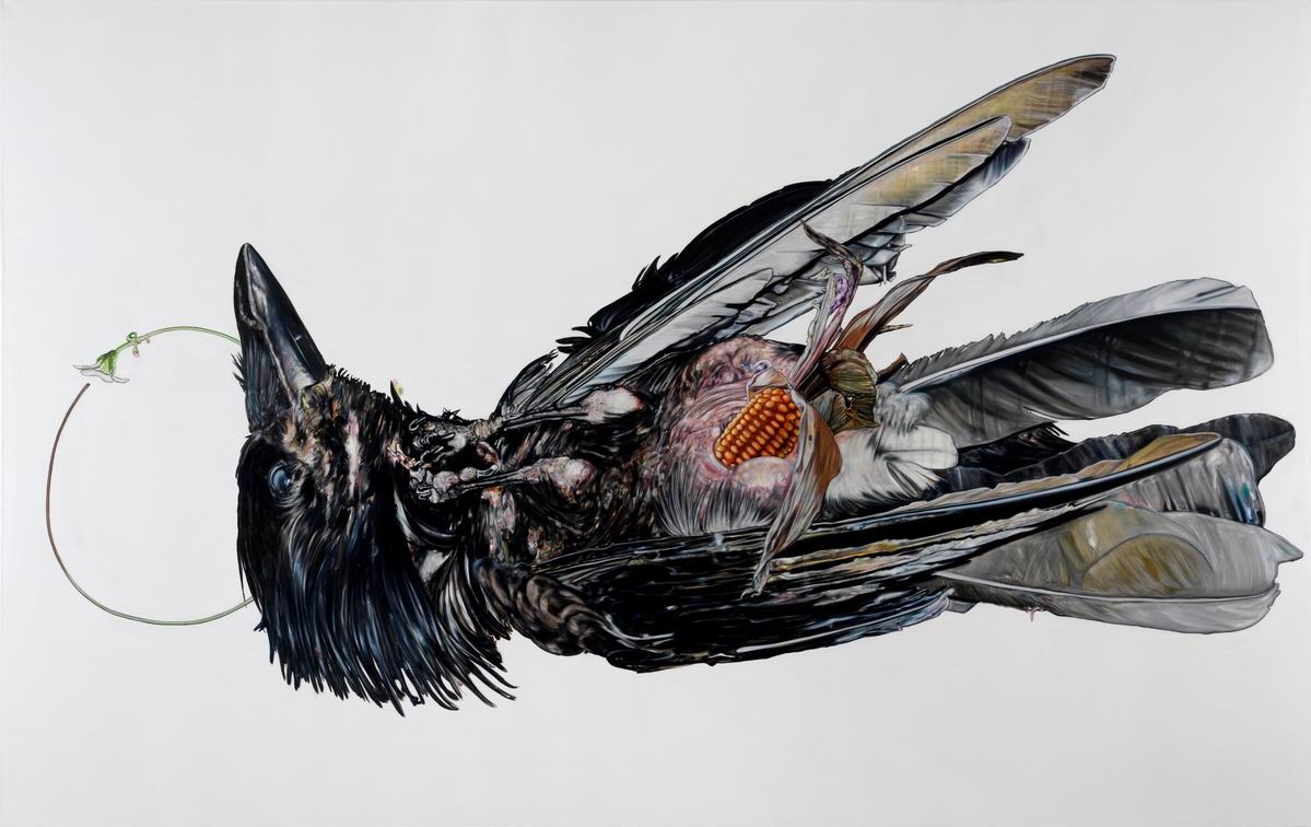 L. Rabus -Corbeau mort